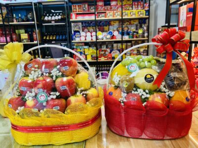Các sản phẩm lẵng giỏ sang trọng tại Minh Trang Fruit
