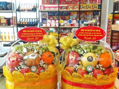 LẴNG HOA QUẢ ĐẸP KÍNH LỄ